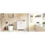 Meuble-lavabo de 30 po avec lavabo en céramique, ensemble de meuble-lavabo autoportant avec tiroir caché, armoire de rangement pour la salle de bain-114497745