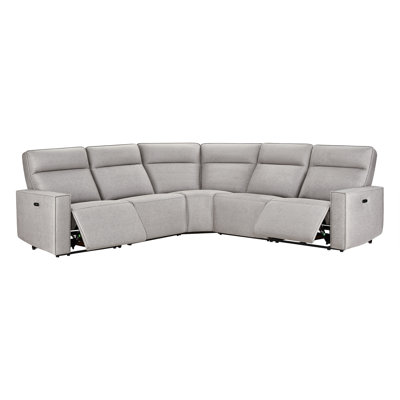 Phillipsburg 5 - Piece Upholstered Power Recliner Sectional Sofa