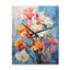 Bamboo Dreams II - Horloge murale florale surdimensionnée-99630304