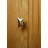 Titanium Silver Novelty Star-Shape Brass Knob