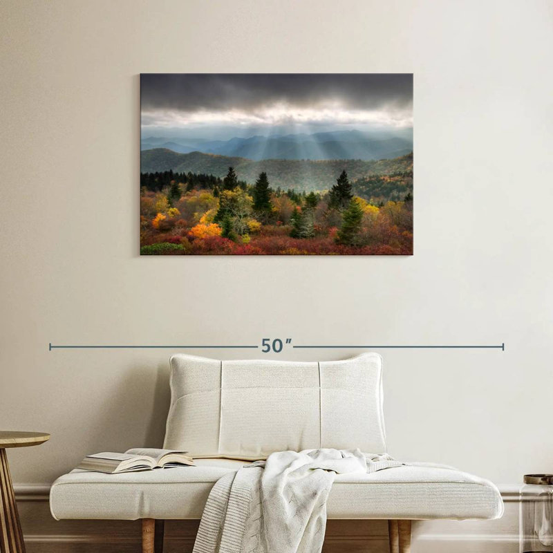 Rayons de soleil Alvord Blue Ridge, H 24 po x l 36 po
