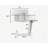Bedside Table,Folding Overbed Bedside Desk Mobile Rolling Laptop Stand Tilting Overbed Table With Wheels Height Adjustable Tray Table-1767645536