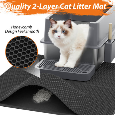 World Best Cat Litter Cat Litter Box Enclosure Double Layer