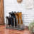 6-Pair Entryway Wood Boot Storage Rack-512965648