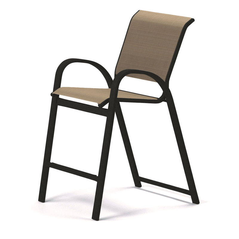 Tabouret de bar 42 po Holna, Newport, Graphite texturé