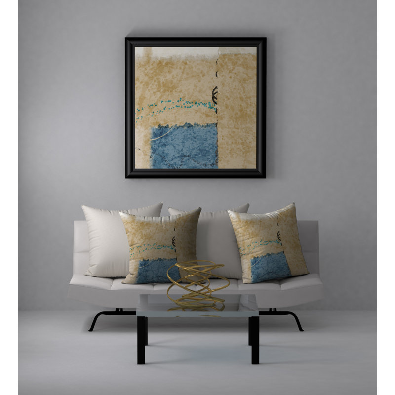 Reversible Throw Pillow, 18" x 18"