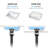 Bathroom Sink Pop Up Drain Stopper with 12" tailpiece, without Overflow-88893318