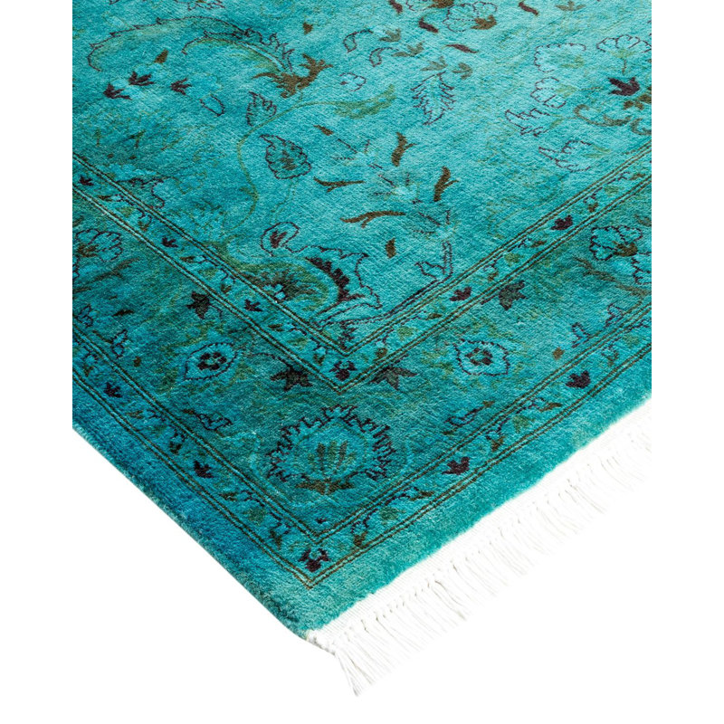 Fine Vibrance One-of-a-Kind 3'1" X 5'3" Hand Knotted Area Rug