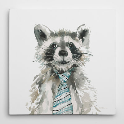 «Cute Critter Raccoon», art sur toile