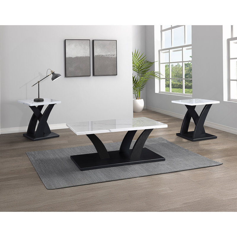 Table basse rectangulaire