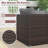 3-Piece Outdoor Patio Sectional Sofa Set With Cushions, Gray-720976428-720976402