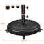 Colour 24.7kg Free Standing Umbrella Base with Wheels-603994896