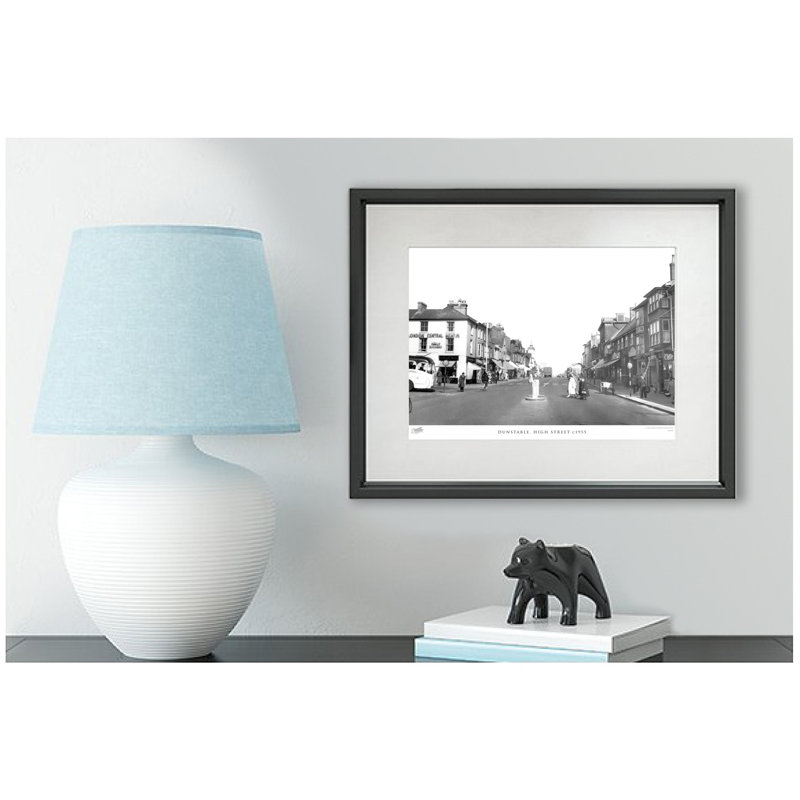 Dunstable, High Street C1955 - Single Picture Frame Print, 28cm H X 36cm W x 2cm D
