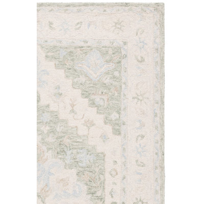 Heritage Hand Tufted Wool Floral Indoor Rug