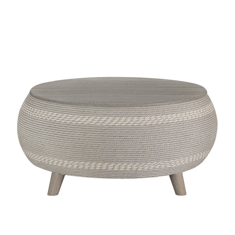 Table basse à 4 pieds Winford, Gris