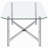 Linda Chrome 2-piece Coffee Table Set