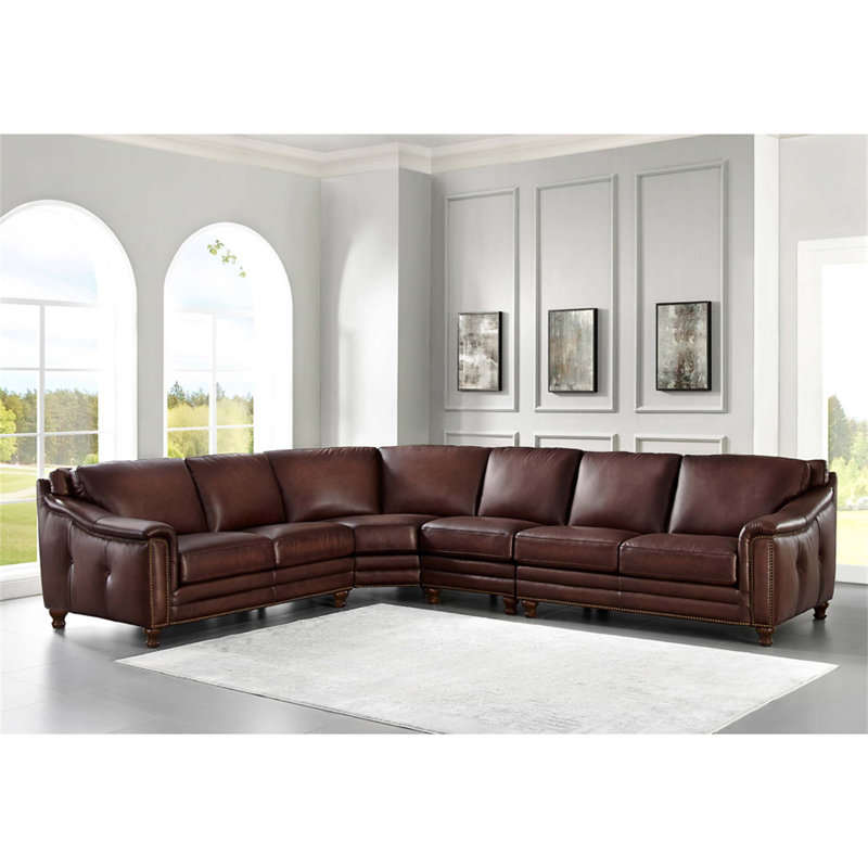 Belfast Leather Sectional