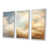 White Floater Framed