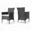 Chaise d'extérieur en osier PE-1796980338