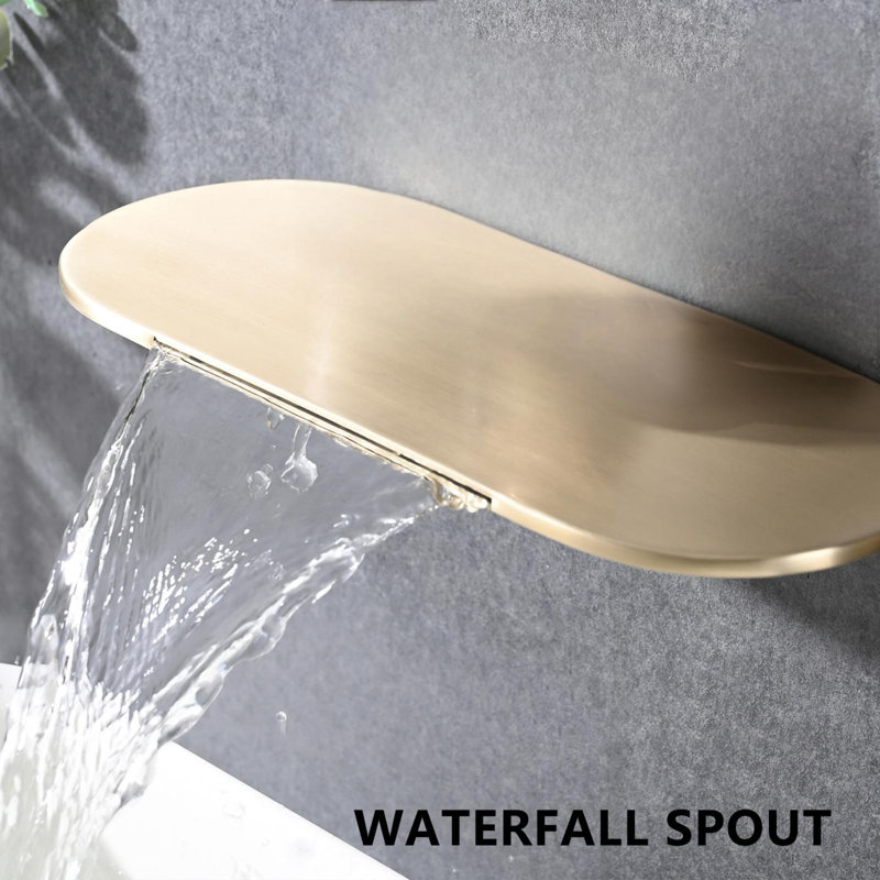 Single-handle Bathroom Faucet, Gold