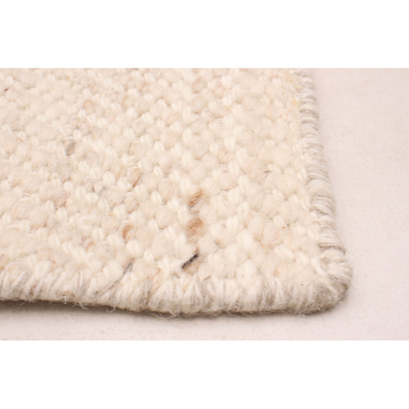 One-of-a-Kind 8'2" X 10'2" New Age Wool Area Rug in Cream