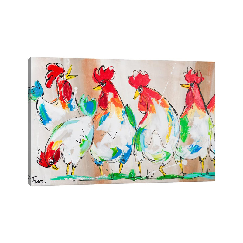 Brothers - Wrapped Canvas Painting, 101.6 cm H x 66.04 cm W x 3.175 cm D