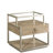 Caherty Glass Top End Table