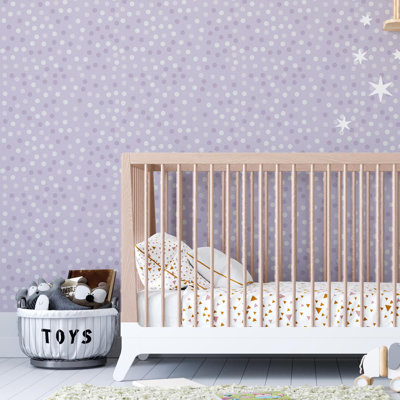 Scola Peel & Stick Polka Dots Roll