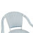 Altesa All Weather Indoor/Outdoor Commercial Patio Dining Sets With Rattan Round Table And Armrest Stacking Chairs-818251955-818251965
