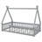Tent-Shaped Teepee Bed With Safety Rails-156248338