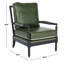 Fauteuil de 28,3 po de largeur Donnella