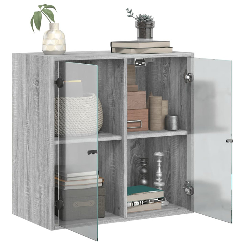 Masion Rectangle Accent Cabinet, Grey Sonoma