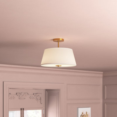 Plafonnier semi-encastré 3 lumières 15 po Glenview
