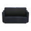 Causeuse-lit convertible en velours 58,3 po avec lit escamotable, dossier réglable, ports de chargement USB et poches de rangement latérales-873128185