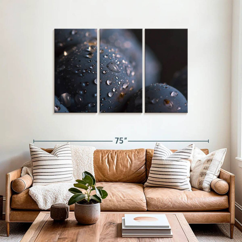 Yarlin Grape, 36" H x 57" W