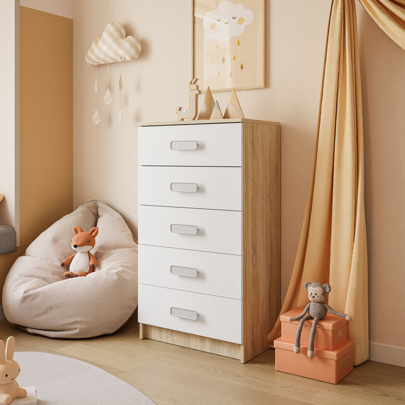 Aleighna 5 - Drawer Rectangle Accent Chest