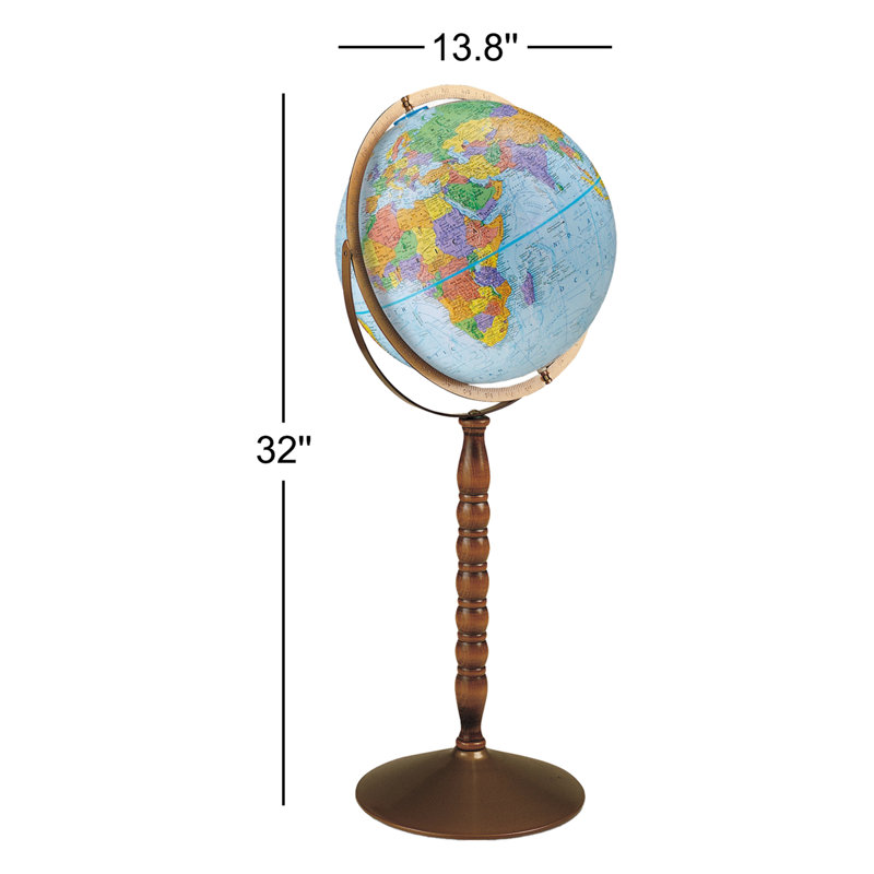 Cardboard Floor Globe