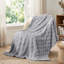 Couverture polaire à carreaux Bedsure, décoration intérieure mignonne, 127 cm × 178 cm-105503122-109742448