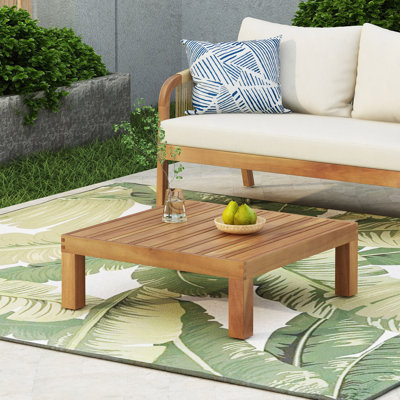 Table basse, teck