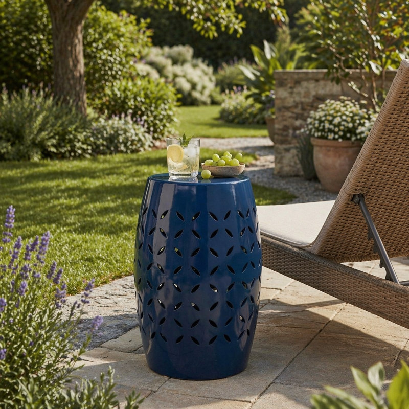 Table d'appoint 12 ", Dark Blue