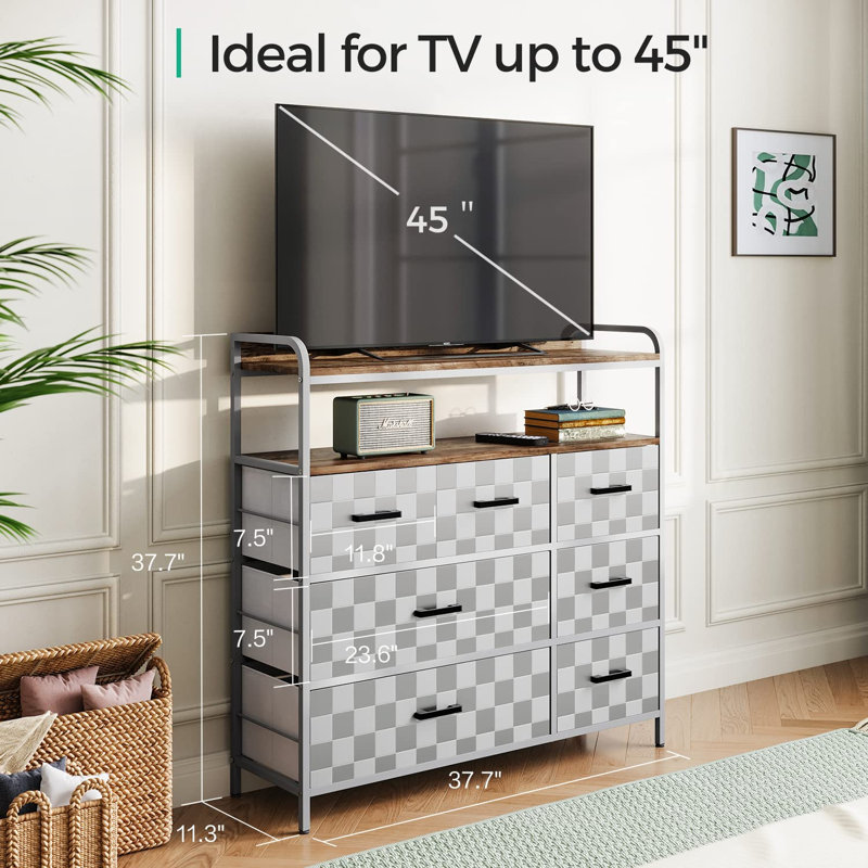 Commode 7 tiroirs Sahaad