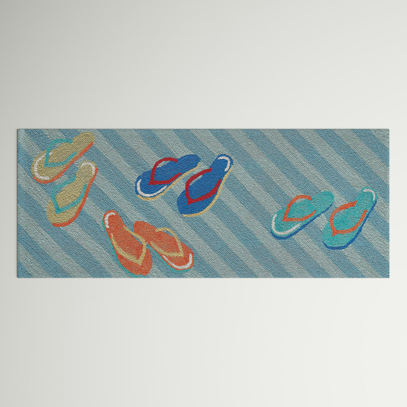 Harmoni No Pattern And Not Solid Color Kitchen Mat, 24" W x 60" L