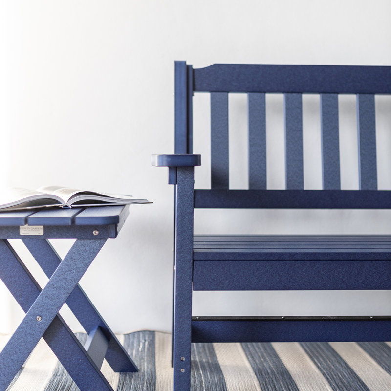 Berlin Gardens Garden Bench, Seafoam