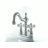 Kingston Brass Heritage Two-Handle 3-Hole Deck Mount 4" Centerset Bathroom Faucet with Plastic Pop-Up-11175169