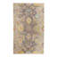Iris Hand Knotted Wool Floral Area Rug in Gray/Yellow/Pink-998256931