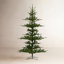 7.5' Lighted Artificial Pine Christmas Tree