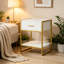 40 cm W Bedside Table