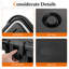 Contenant pour casserole isotherme de 31 pte avec 3 moules transparents Costway