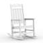 Chaise berçante en PEHD Adirondack, idéale pour une utilisation intérieure et extérieure-1978780030