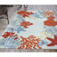 Tapis bleu touffeté à la main Hemsworth-1994143495